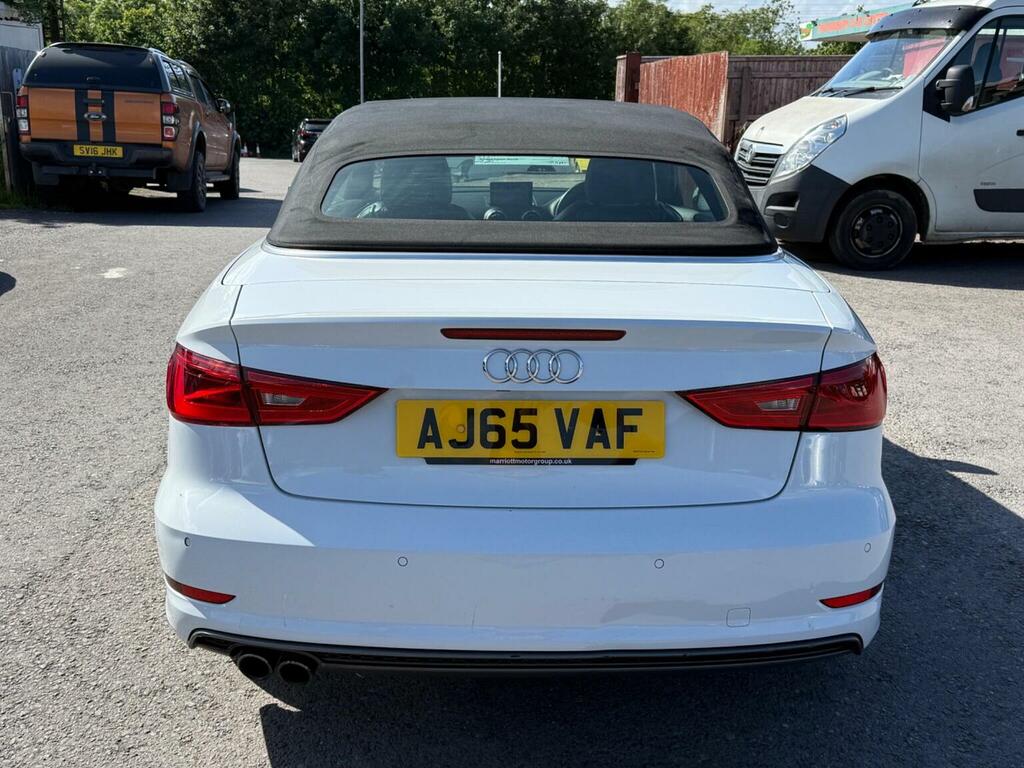 Audi A3 Cabriolet 1.4 Tfsi Cod S Line Convertible S Troni White #75