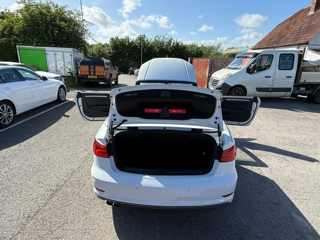 Audi A3 Cabriolet 1.4 Tfsi Cod S Line Convertible S Troni White #29