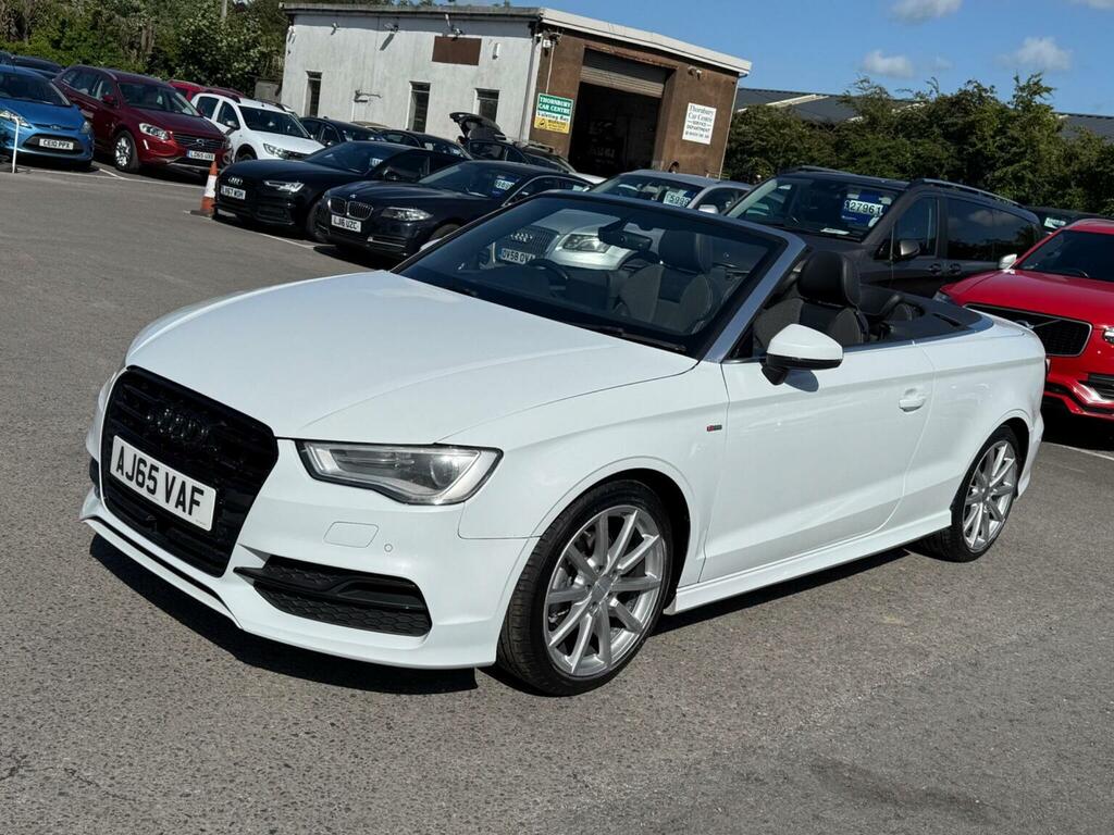 Audi A3 Cabriolet 1.4 Tfsi Cod S Line Convertible S Troni White #41