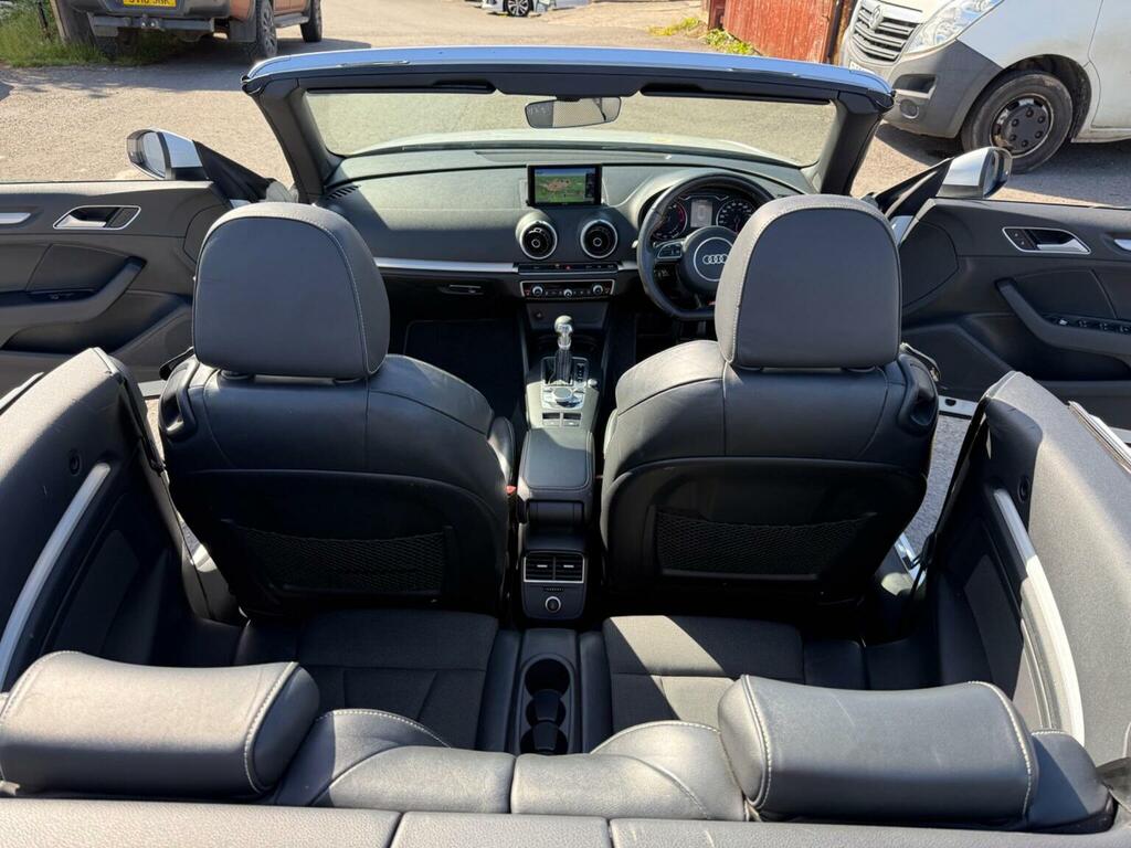 Audi A3 Cabriolet 1.4 Tfsi Cod S Line Convertible S Troni White #56