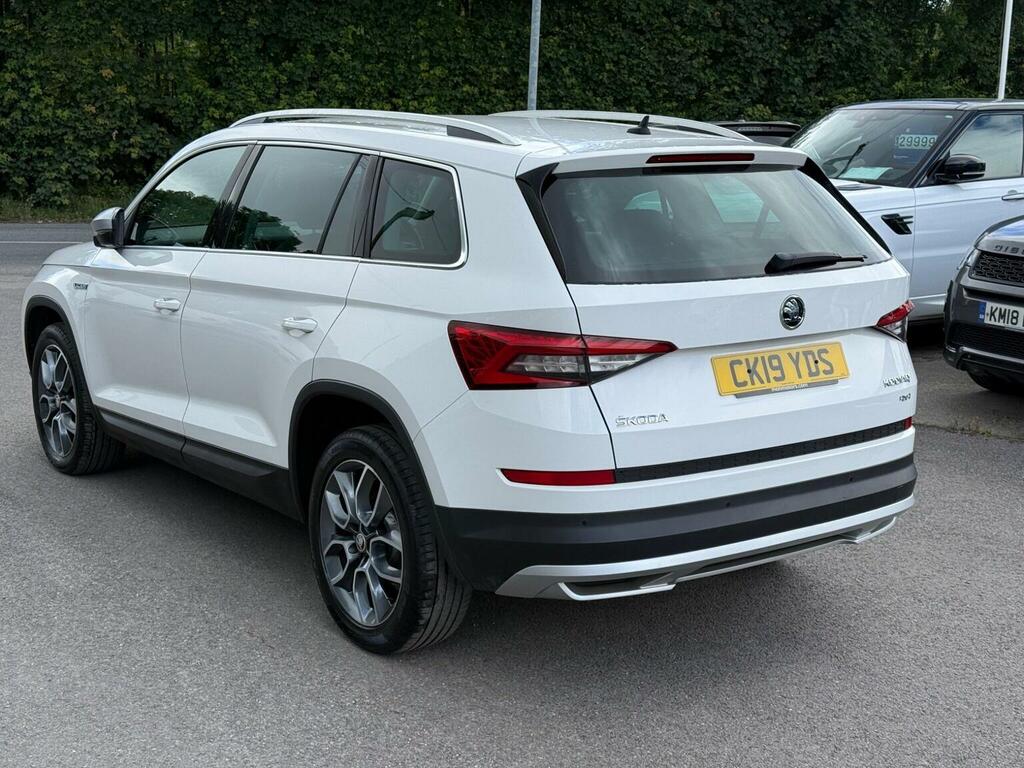 Skoda Kodiaq 2.0 Tdi Scout Dsg 4Wd Euro 6 Ss 7 Seat White #4
