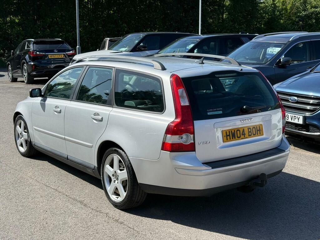 Volvo V50 Estate 2.0D Se 200404 Silver #4
