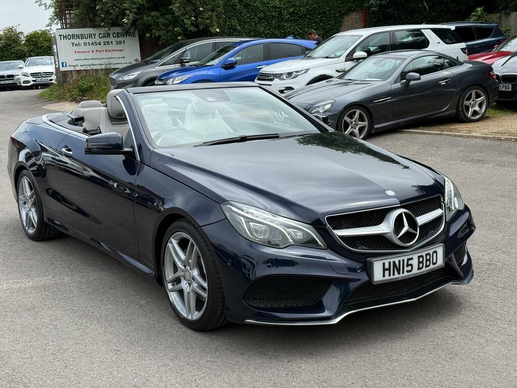 Mercedes-Benz E Class 2.1 E250 Cdi Amg Line Premium Cabriolet G-tronic Blue