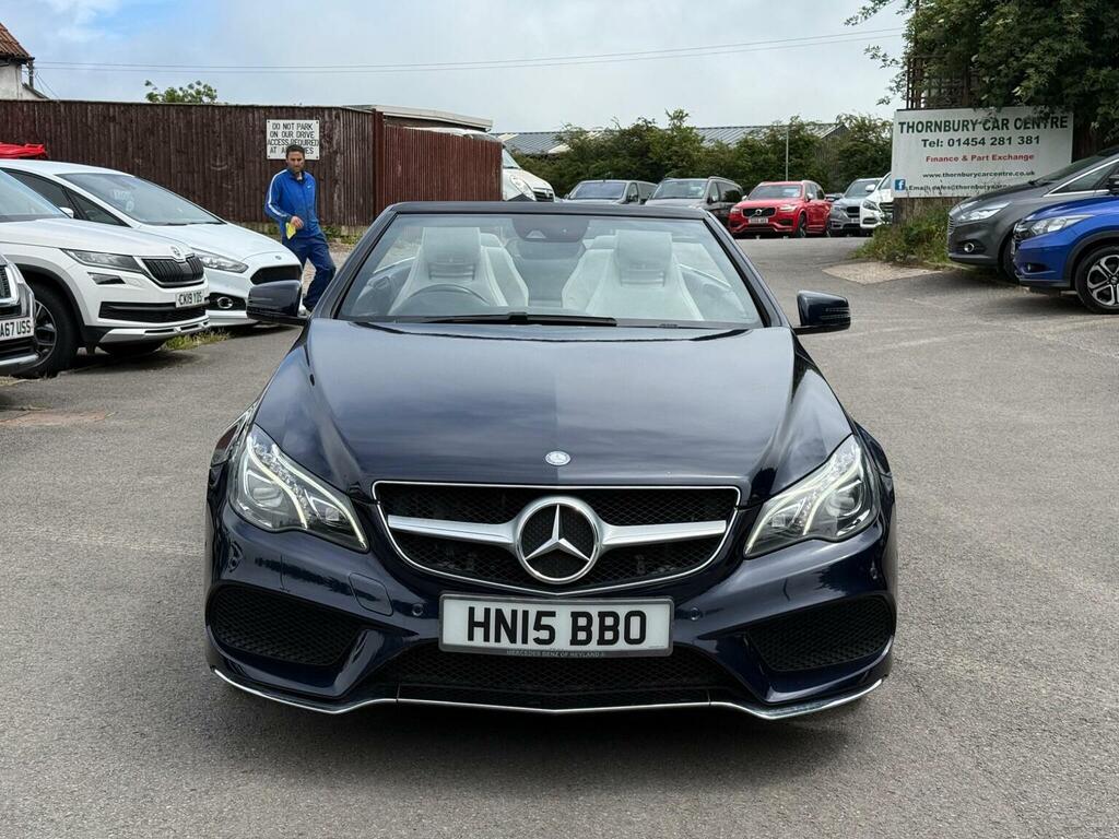 Mercedes-Benz E Class 2.1 E250 Cdi Amg Line Premium Cabriolet G-tronic Blue #2