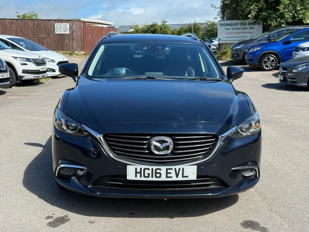 Mazda 6 2.2 Skyactiv-d Sport Nav Tourer Euro 6 Ss Blue #2