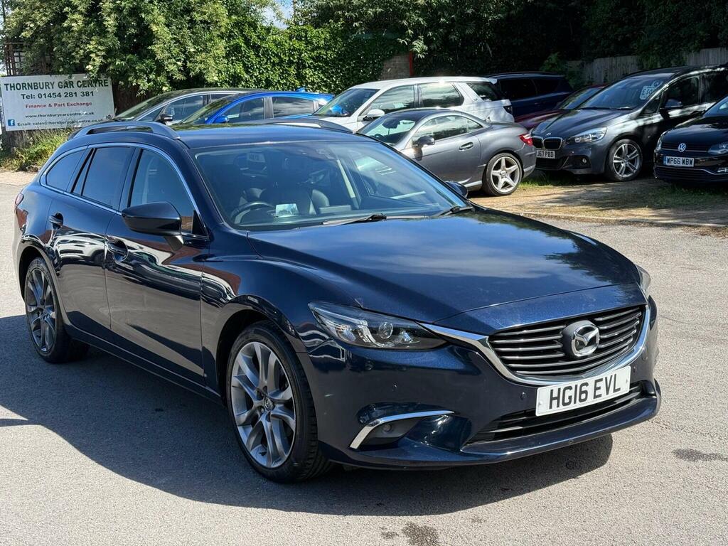 Mazda 6 2.2 Skyactiv-d Sport Nav Tourer Euro 6 Ss Blue
