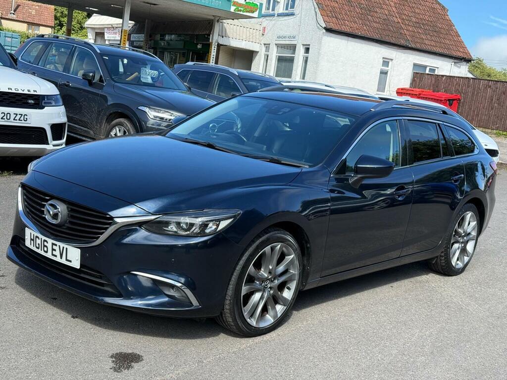 Mazda 6 2.2 Skyactiv-d Sport Nav Tourer Euro 6 Ss Blue #3