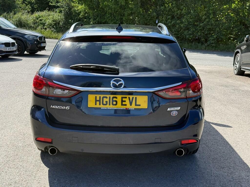 Mazda 6 2.2 Skyactiv-d Sport Nav Tourer Euro 6 Ss Blue #5