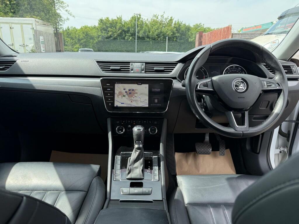 Skoda Superb 2.0 Tdi Cr Se Technology Blue #38