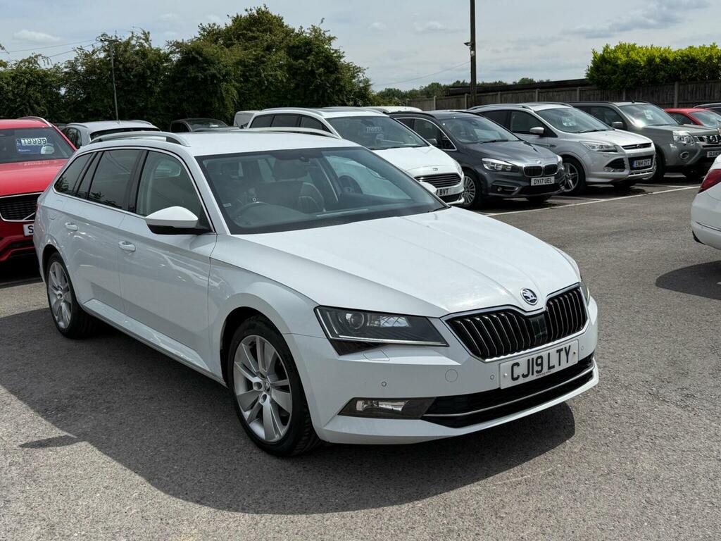 Skoda Superb 2.0 Tdi Se L Executive Dsg Euro 6 Ss White