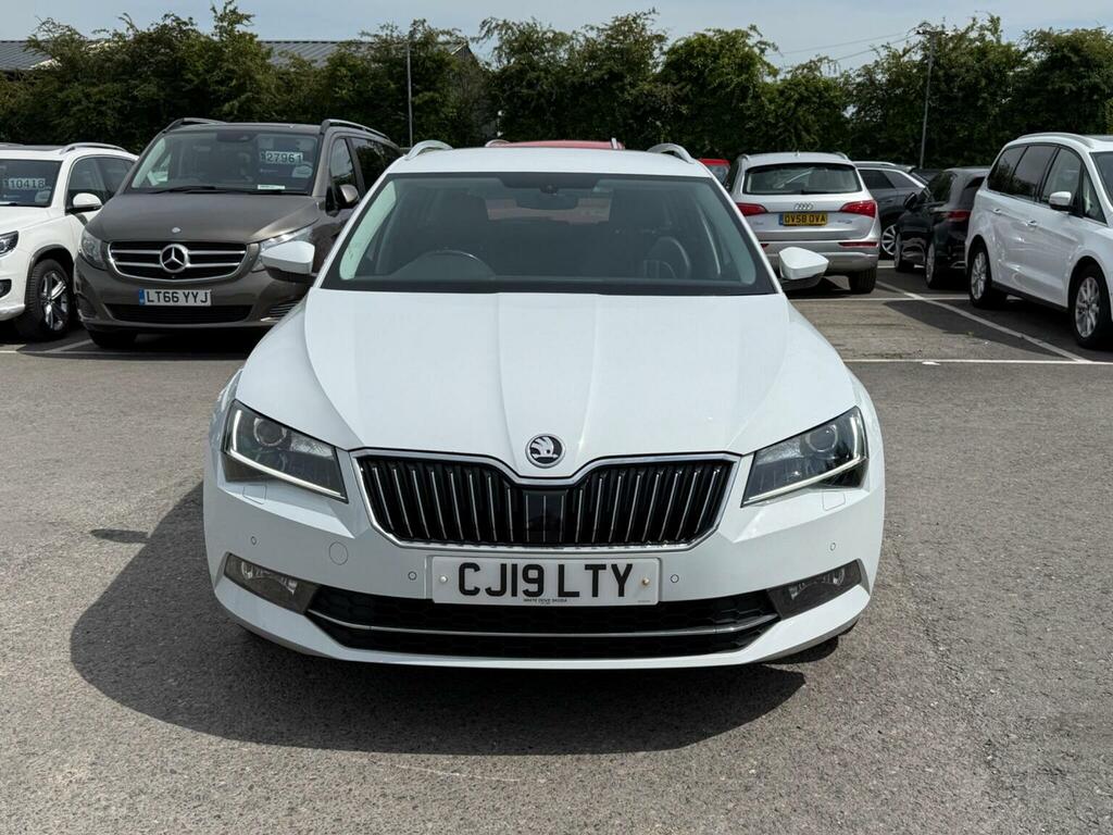 Skoda Superb 2.0 Tdi Se L Executive Dsg Euro 6 Ss White #2