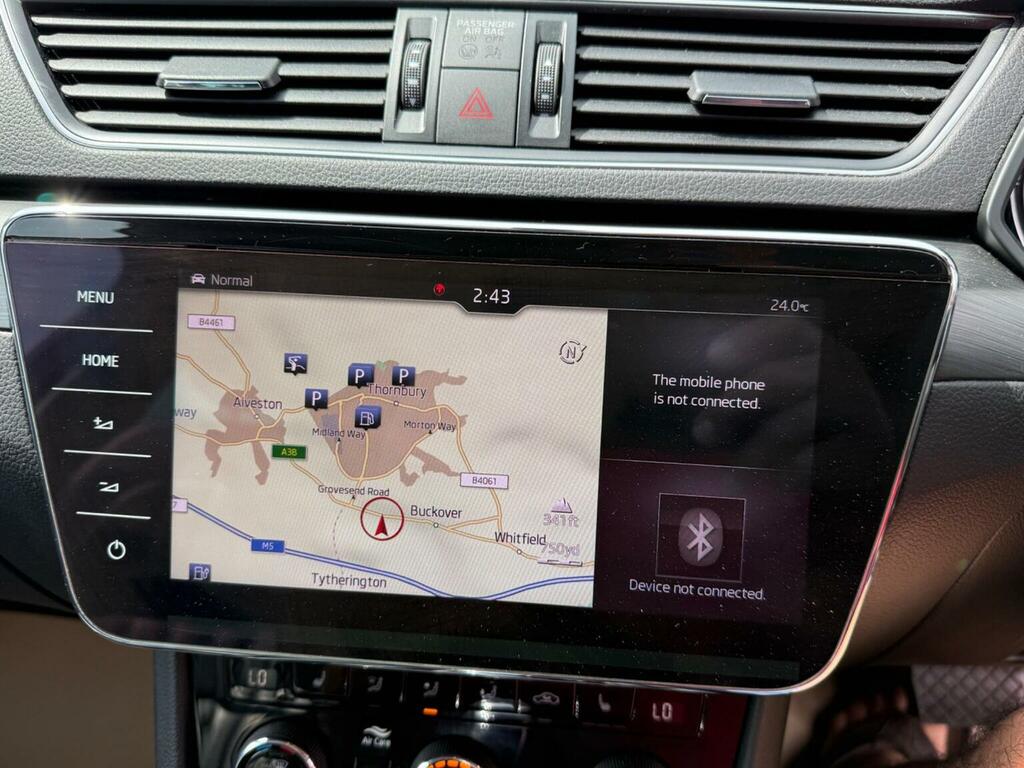 Skoda Superb 2.0 Tdi Cr Se Technology Blue #35