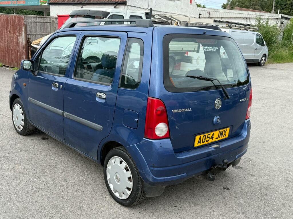 Vauxhall Agila Mpv 1.2I 16V Enjoy 200454 Blue #4