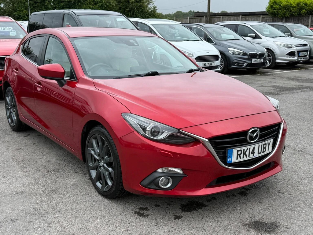 Mazda 3 2.0 Skyactiv-g Sport Nav Euro 5 Ss Red