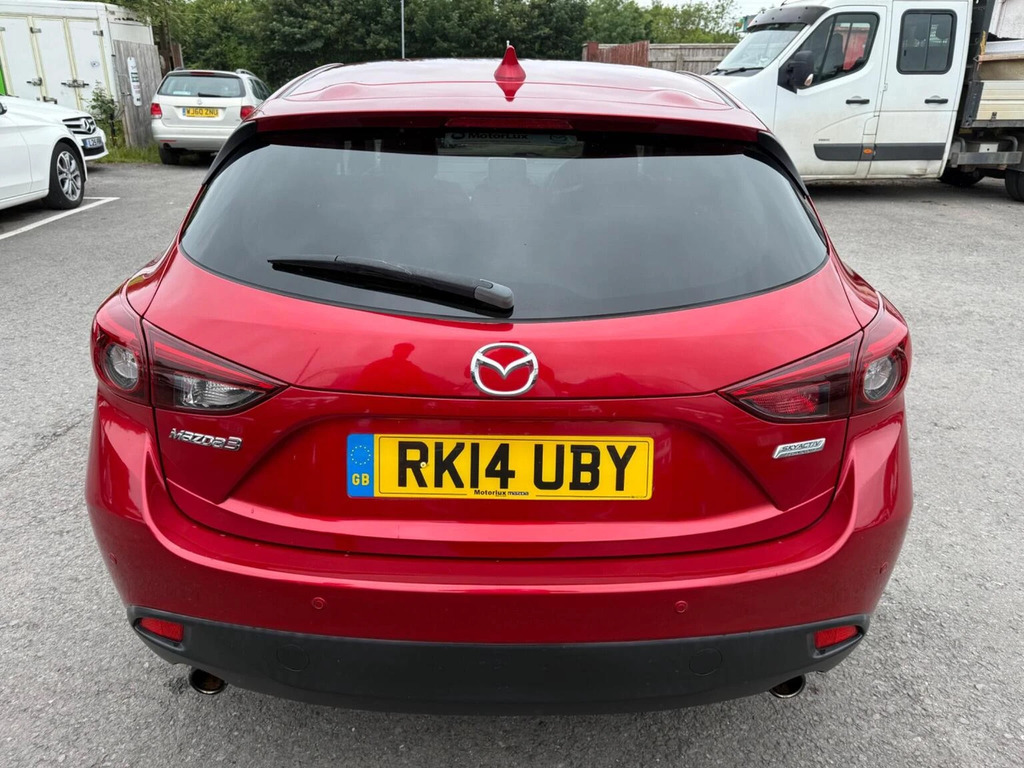 Mazda 3 2.0 Skyactiv-g Sport Nav Euro 5 Ss Red #5