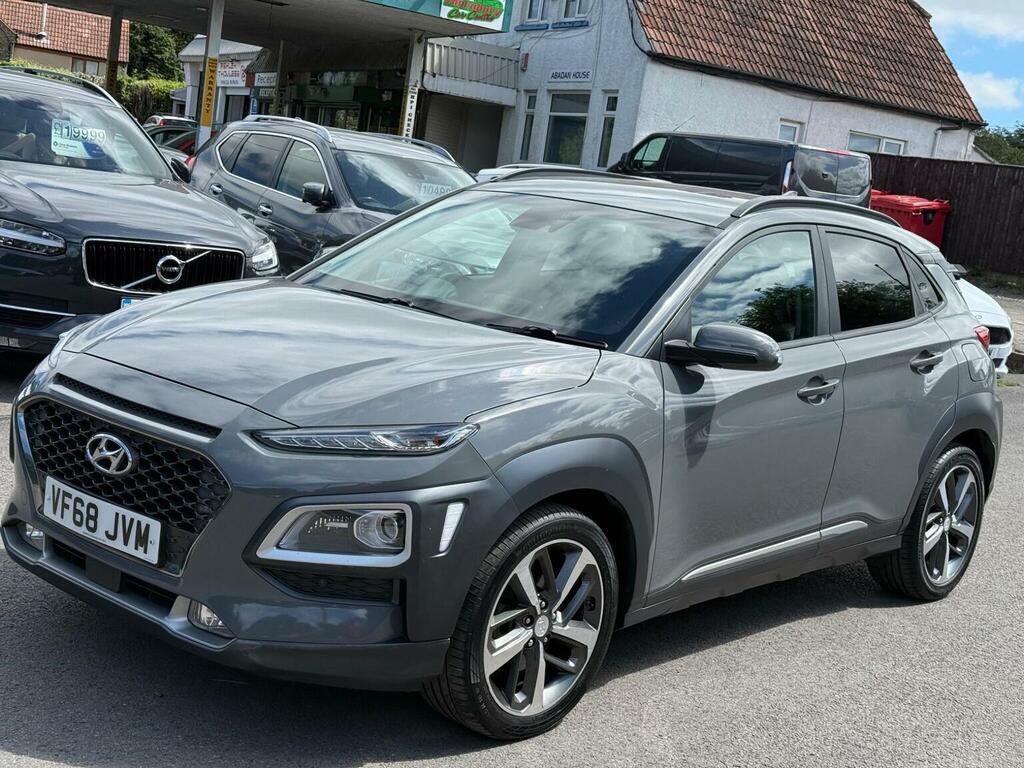 Hyundai Kona 1.6 T-gdi Premium Gt Dct 4Wd Euro 6 Ss Grey #3