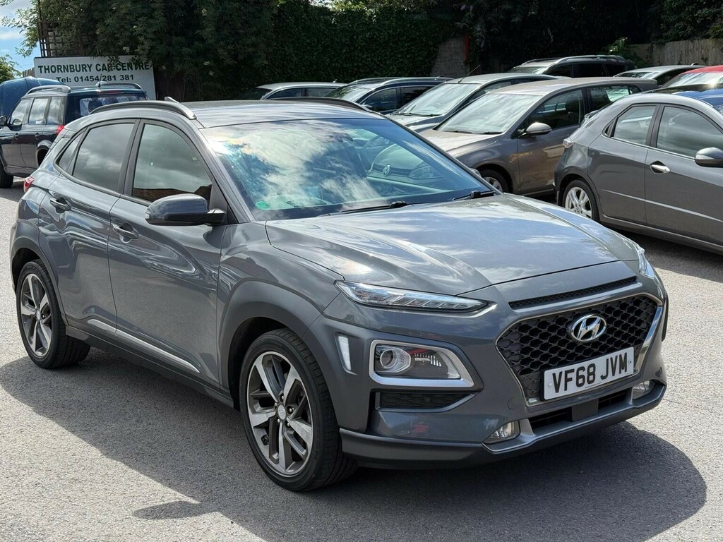 Hyundai Kona 1.6 T-gdi Premium Gt Dct 4Wd Euro 6 Ss Grey