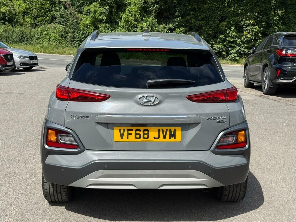 Hyundai Kona 1.6 T-gdi Premium Gt Dct 4Wd Euro 6 Ss Grey #5
