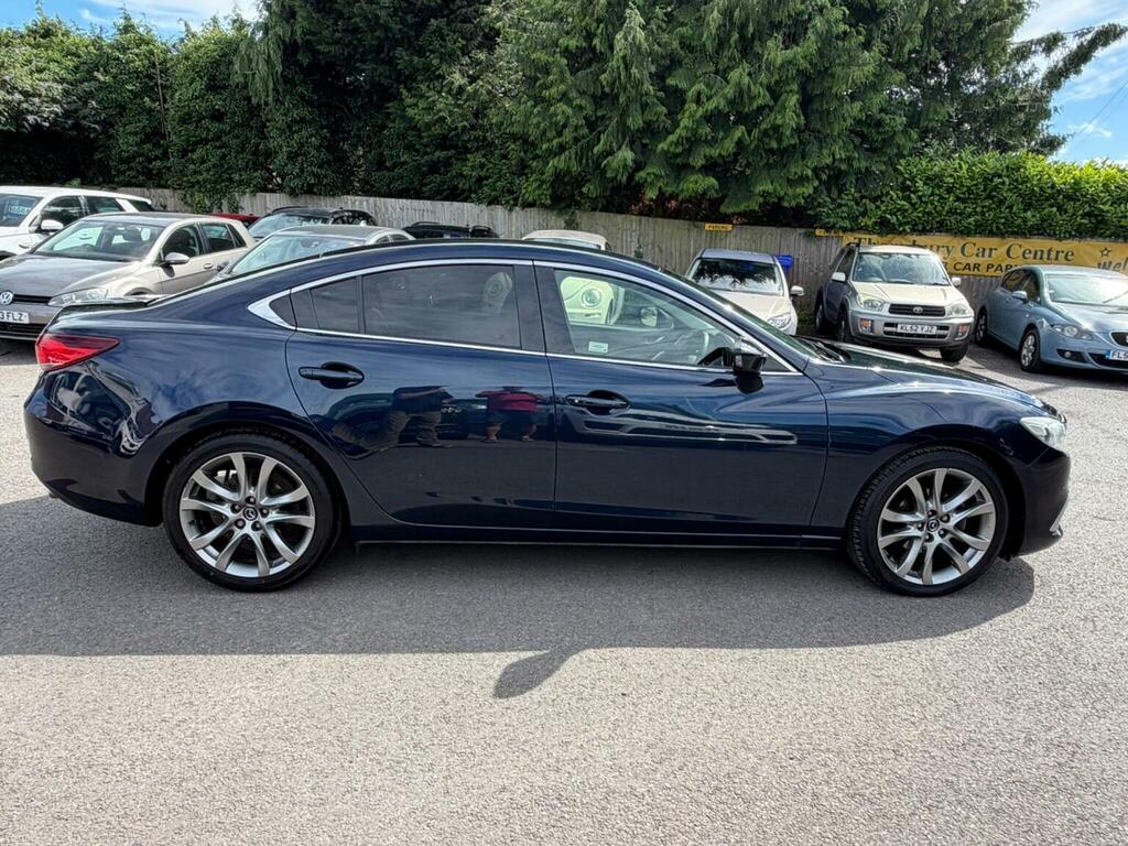 Mazda 6 Saloon 2.2 Skyactiv-d Sport Nav Euro 6 Ss Black #7
