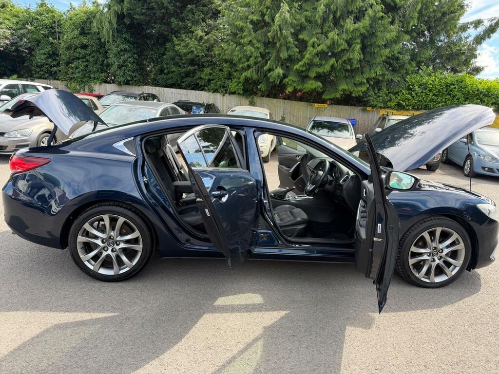 Mazda 6 Saloon 2.2 Skyactiv-d Sport Nav Euro 6 Ss Black #32
