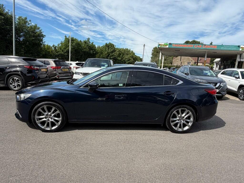 Mazda 6 Saloon 2.2 Skyactiv-d Sport Nav Euro 6 Ss Black #8