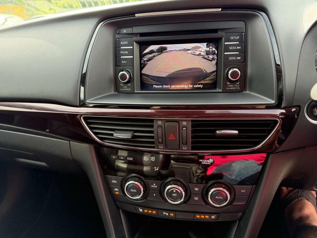Mazda 6 Saloon 2.2 Skyactiv-d Sport Nav Euro 6 Ss Black #12