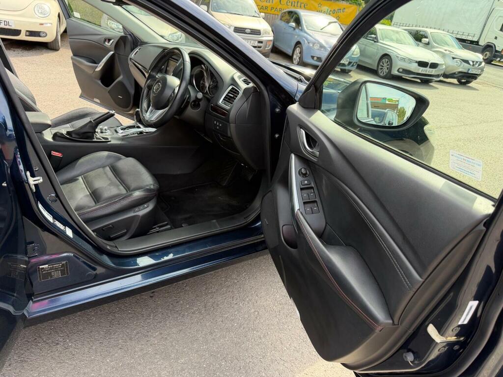 Mazda 6 Saloon 2.2 Skyactiv-d Sport Nav Euro 6 Ss Black #26