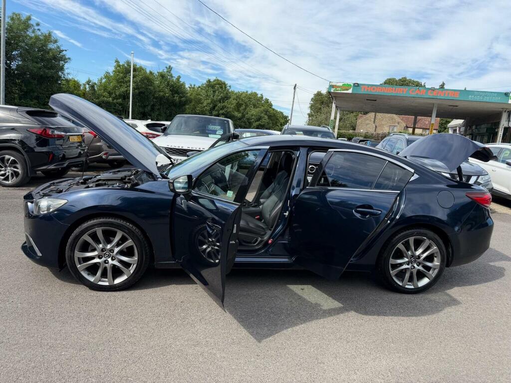 Mazda 6 Saloon 2.2 Skyactiv-d Sport Nav Euro 6 Ss Black #30