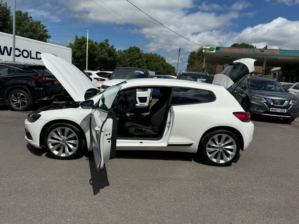 Volkswagen Scirocco Hatchback 2.0 Tdi Gt Dsg Euro 5 Leather, Nav White #23