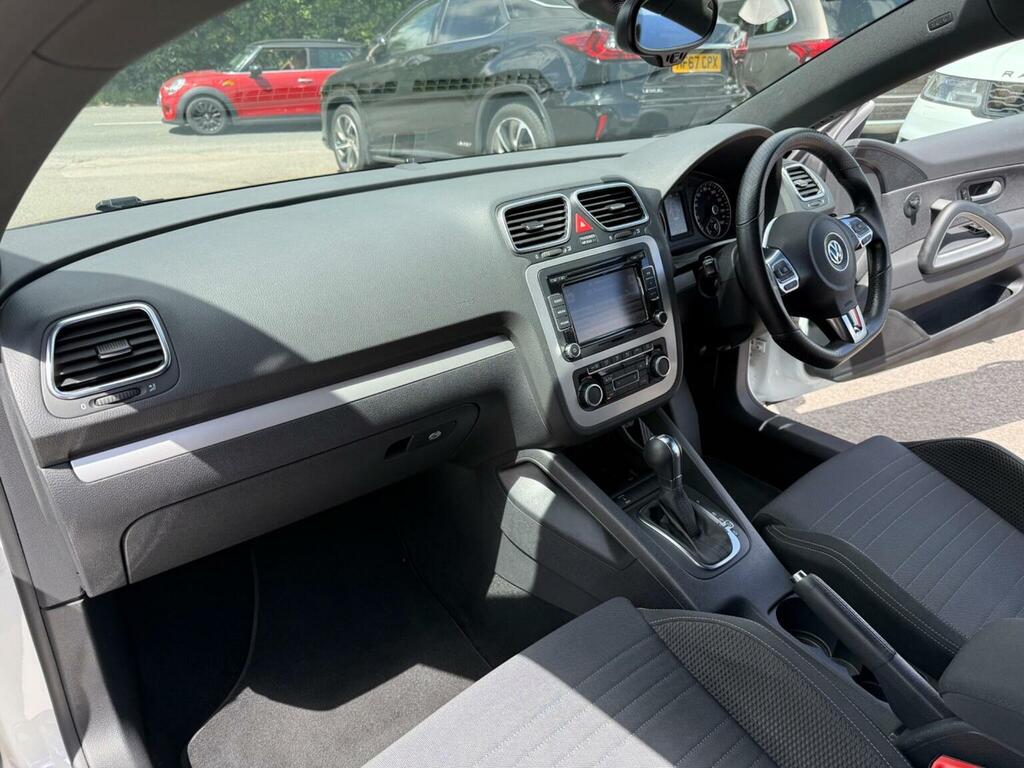 Volkswagen Scirocco Hatchback 2.0 Tdi Gt Dsg Euro 5 Leather, Nav White #15