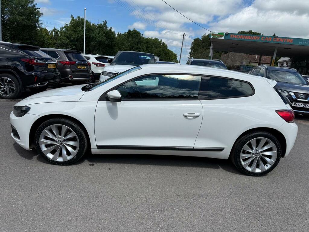 Volkswagen Scirocco Hatchback 2.0 Tdi Gt Dsg Euro 5 Leather, Nav White #7