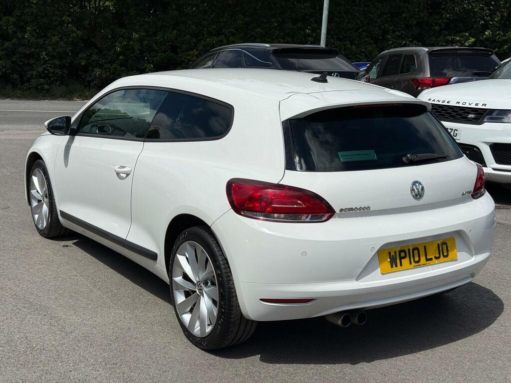 Volkswagen Scirocco 2.0 Tsi Gt Dsg Euro 5 White #4