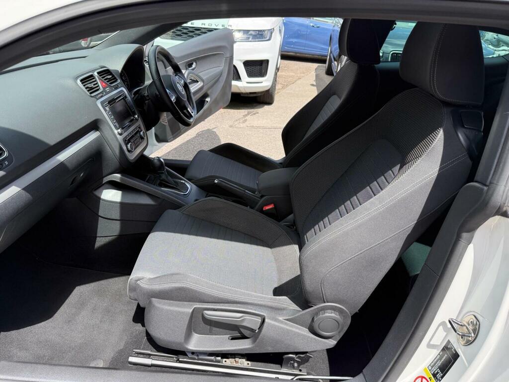 Volkswagen Scirocco Hatchback 2.0 Tdi Gt Dsg Euro 5 Leather, Nav White #16