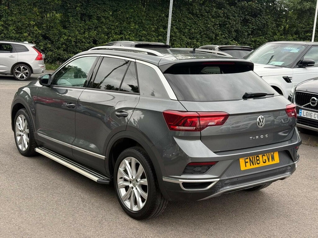 Volkswagen T-Roc 1.5 Tsi Evo Sel Euro 6 Ss Grey #4