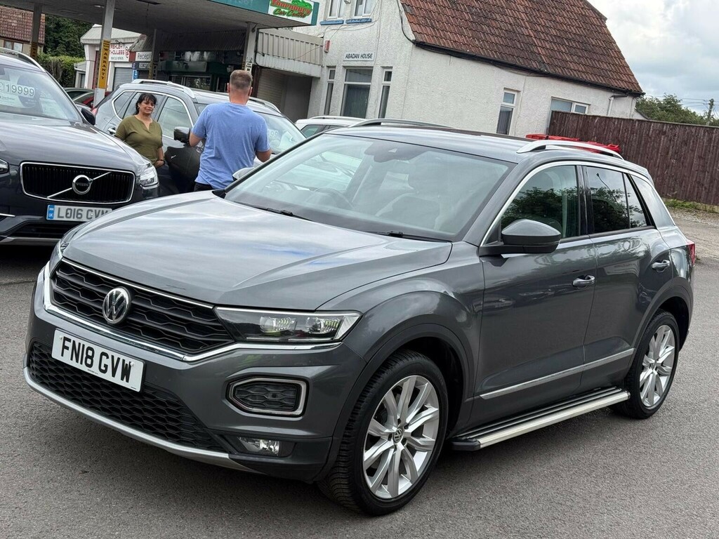Volkswagen T-Roc 1.5 Tsi Evo Sel Euro 6 Ss Grey #3