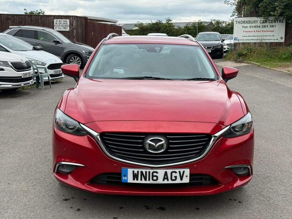 Mazda 6 2.2 Skyactiv-d Sport Nav Tourer Euro 6 Ss Red #2