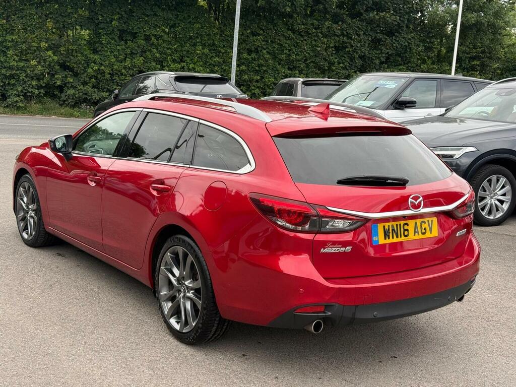 Mazda 6 2.2 Skyactiv-d Sport Nav Tourer Euro 6 Ss Red #4