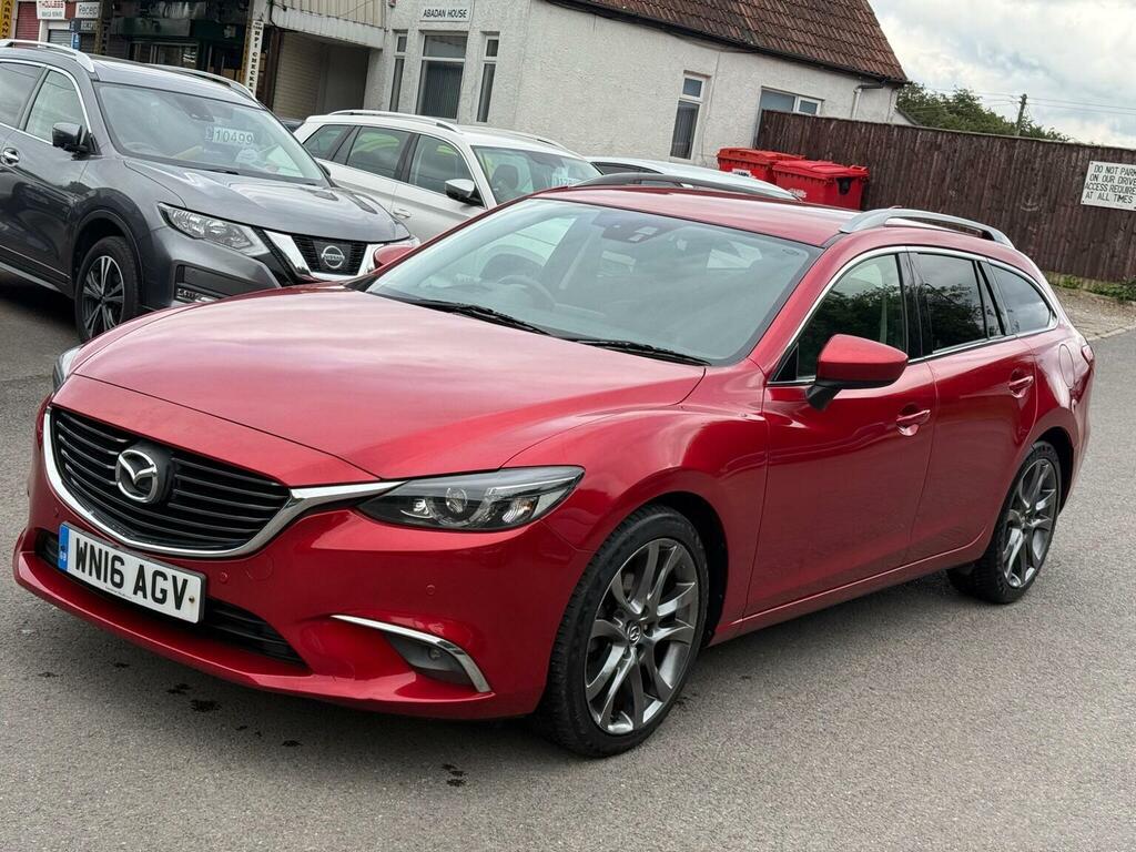 Mazda 6 2.2 Skyactiv-d Sport Nav Tourer Euro 6 Ss Red #3