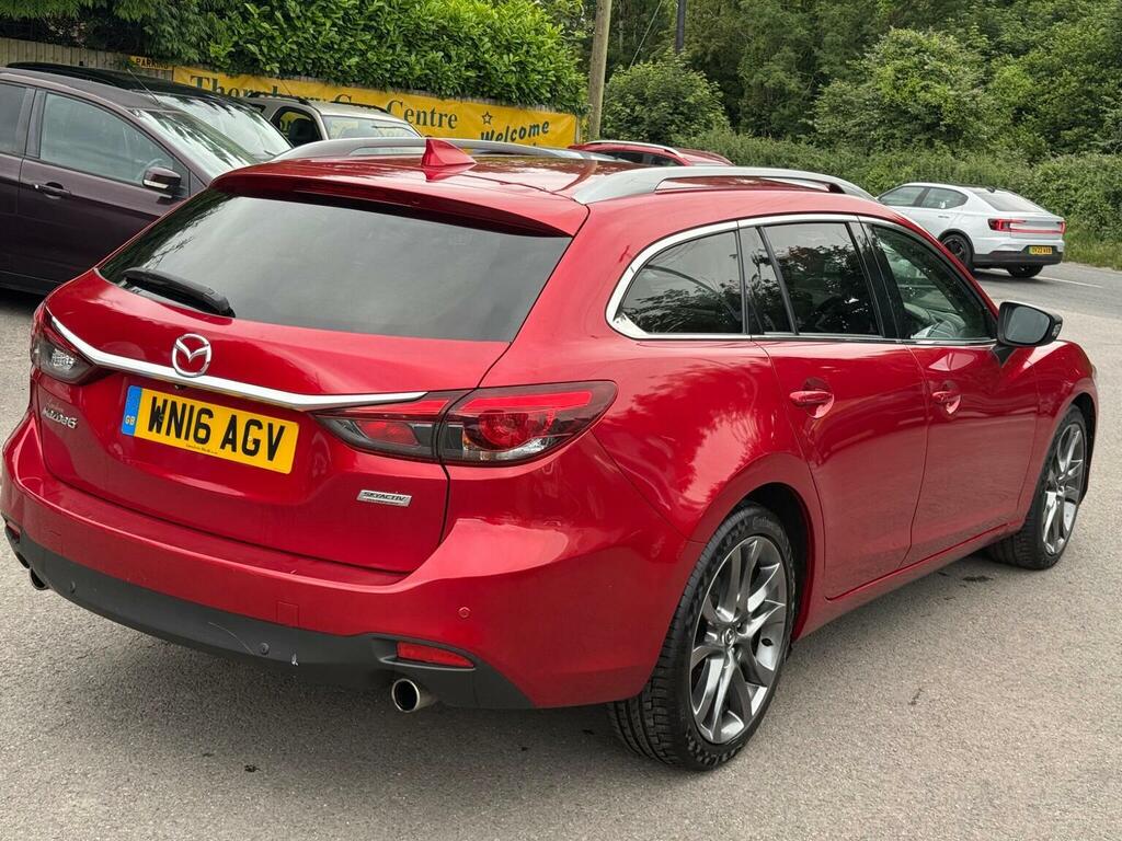 Mazda 6 2.2 Skyactiv-d Sport Nav Tourer Euro 6 Ss Red #6