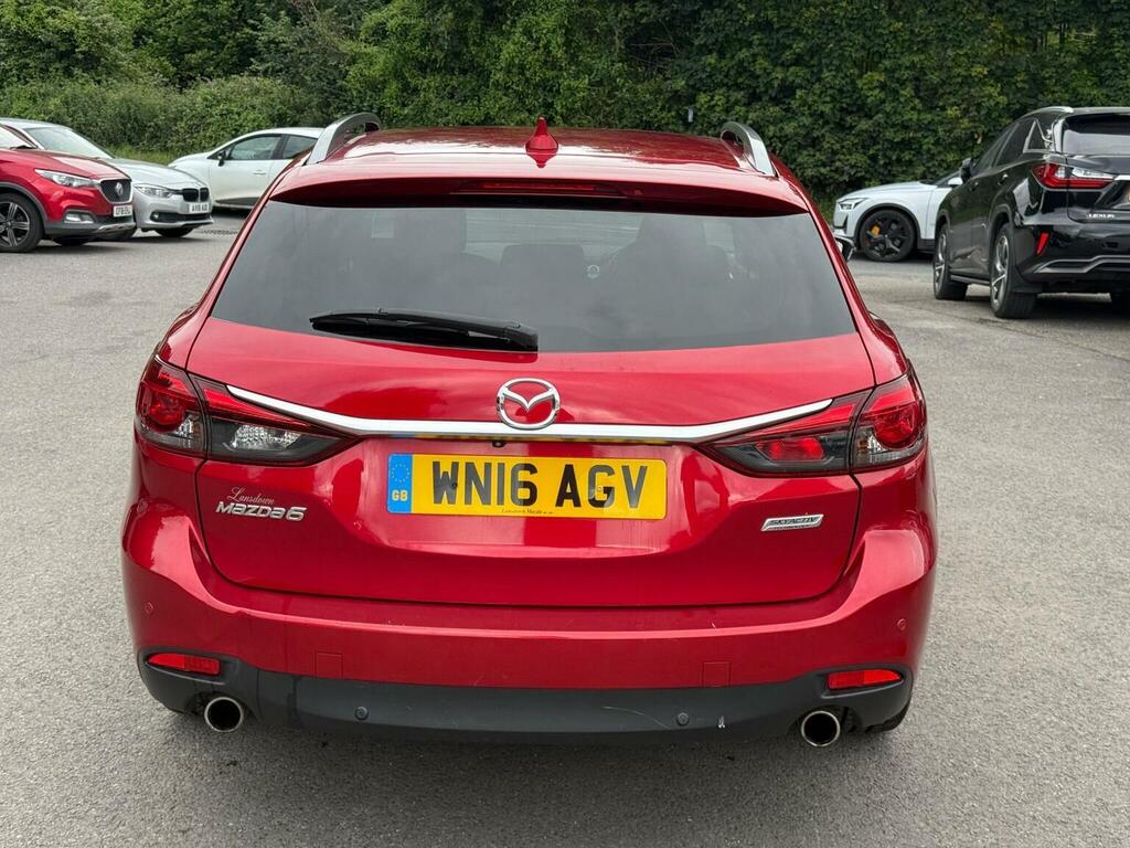 Mazda 6 2.2 Skyactiv-d Sport Nav Tourer Euro 6 Ss Red #5