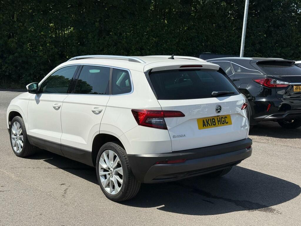 Skoda Karoq 1.6 Tdi Se L Dsg Euro 6 Ss White #4