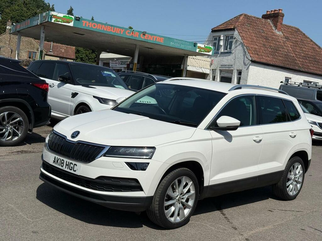 Skoda Karoq 1.6 Tdi Se L Dsg Euro 6 Ss White #3