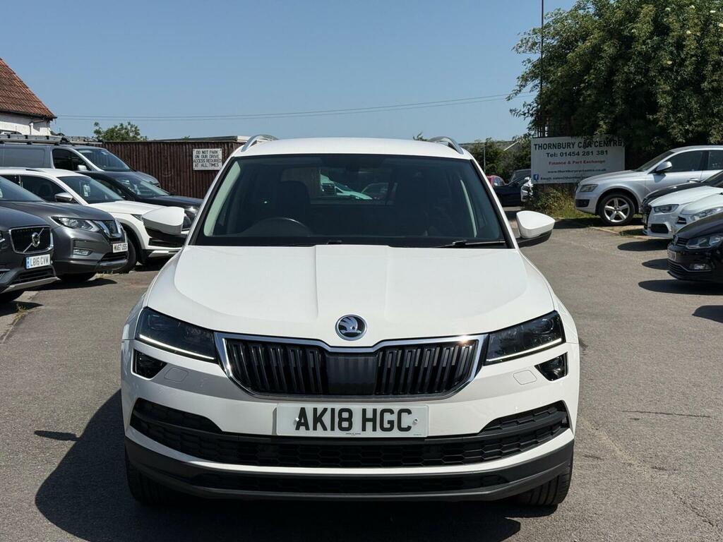Skoda Karoq 1.6 Tdi Se L Dsg Euro 6 Ss White #2