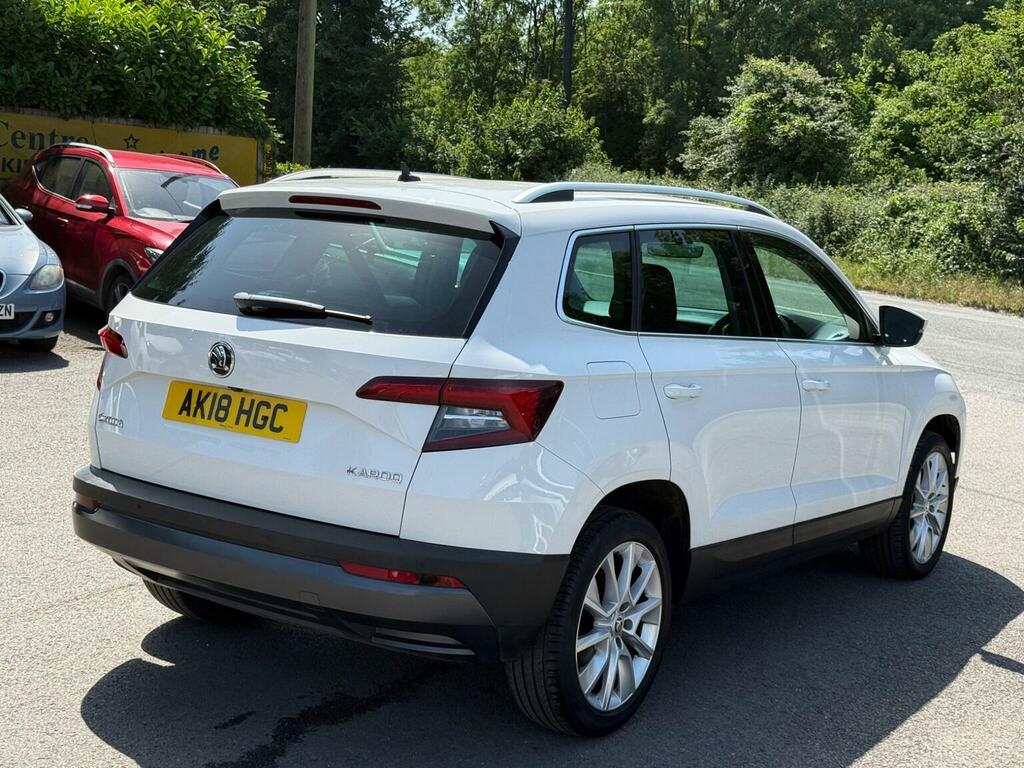 Skoda Karoq 1.6 Tdi Se L Dsg Euro 6 Ss White #6