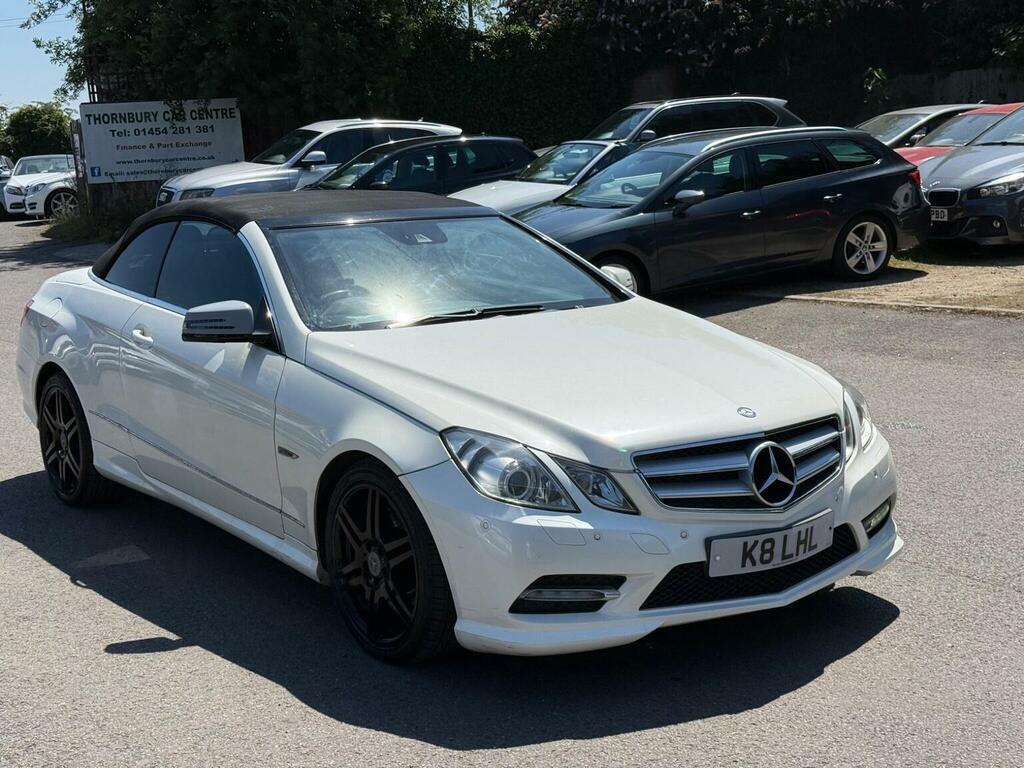 Mercedes-Benz E Class Convertible 2.1 E250 Cdi Amg Sport Cabriolet G-tro Grey #27