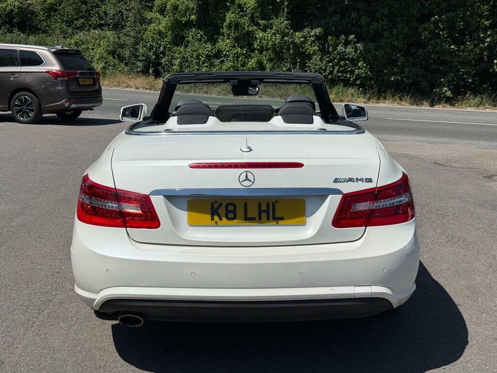 Mercedes-Benz E Class 2.1 E250 Cdi Blueefficiency Sport Cabriolet G-tron White #5