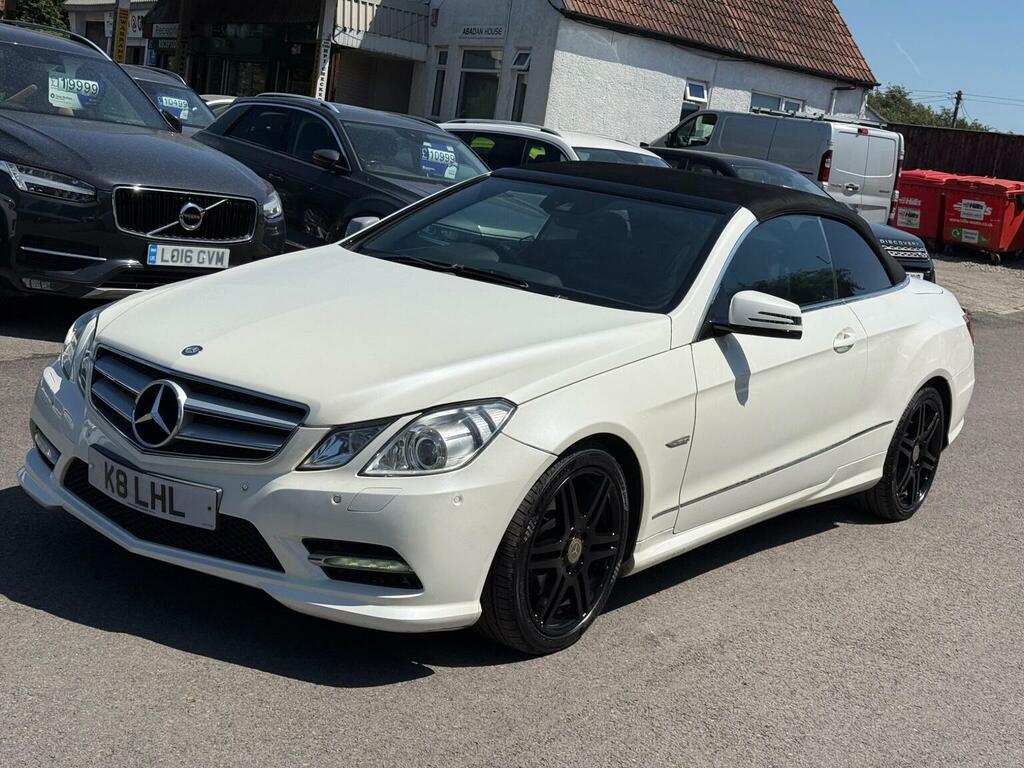 Mercedes-Benz E Class Convertible 2.1 E250 Cdi Amg Sport Cabriolet G-tro Grey #29