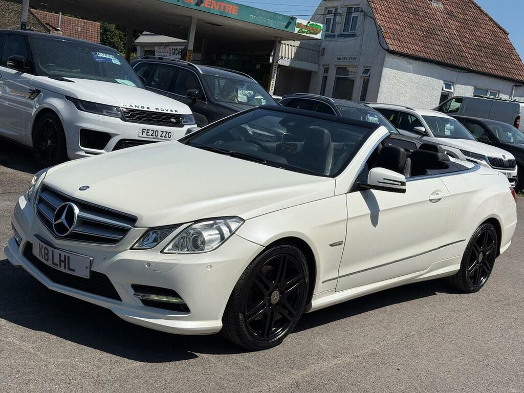 Mercedes-Benz E Class 2.1 E250 Cdi Blueefficiency Sport Cabriolet G-tron White #3