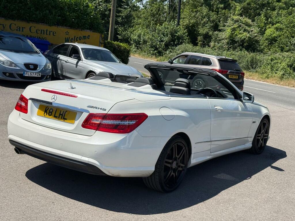 Mercedes-Benz E Class 2.1 E250 Cdi Blueefficiency Sport Cabriolet G-tron White #6