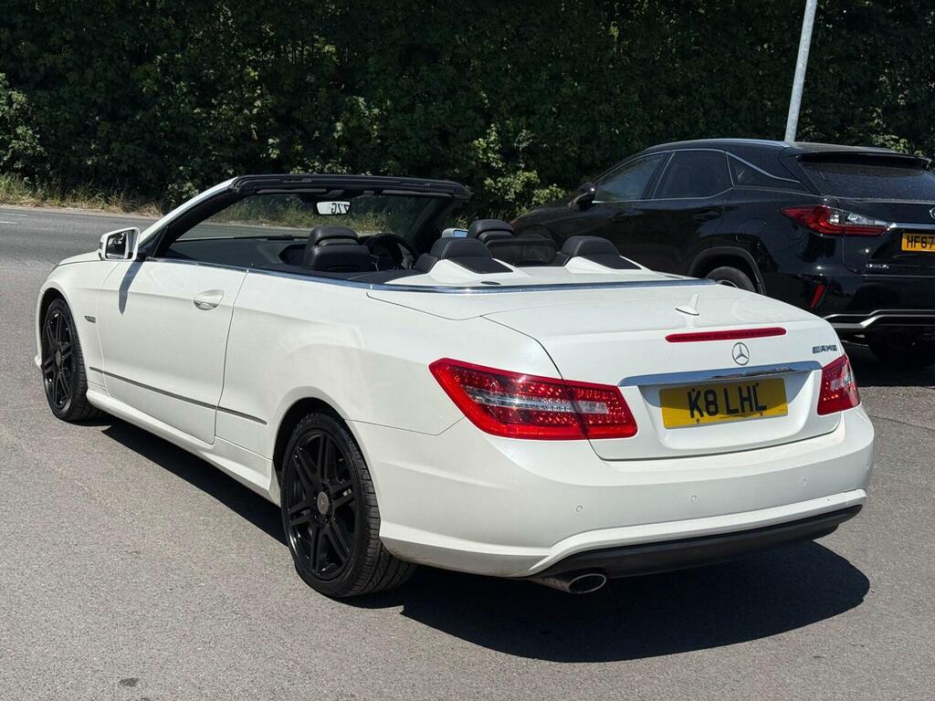 Mercedes-Benz E Class 2.1 E250 Cdi Blueefficiency Sport Cabriolet G-tron White #4